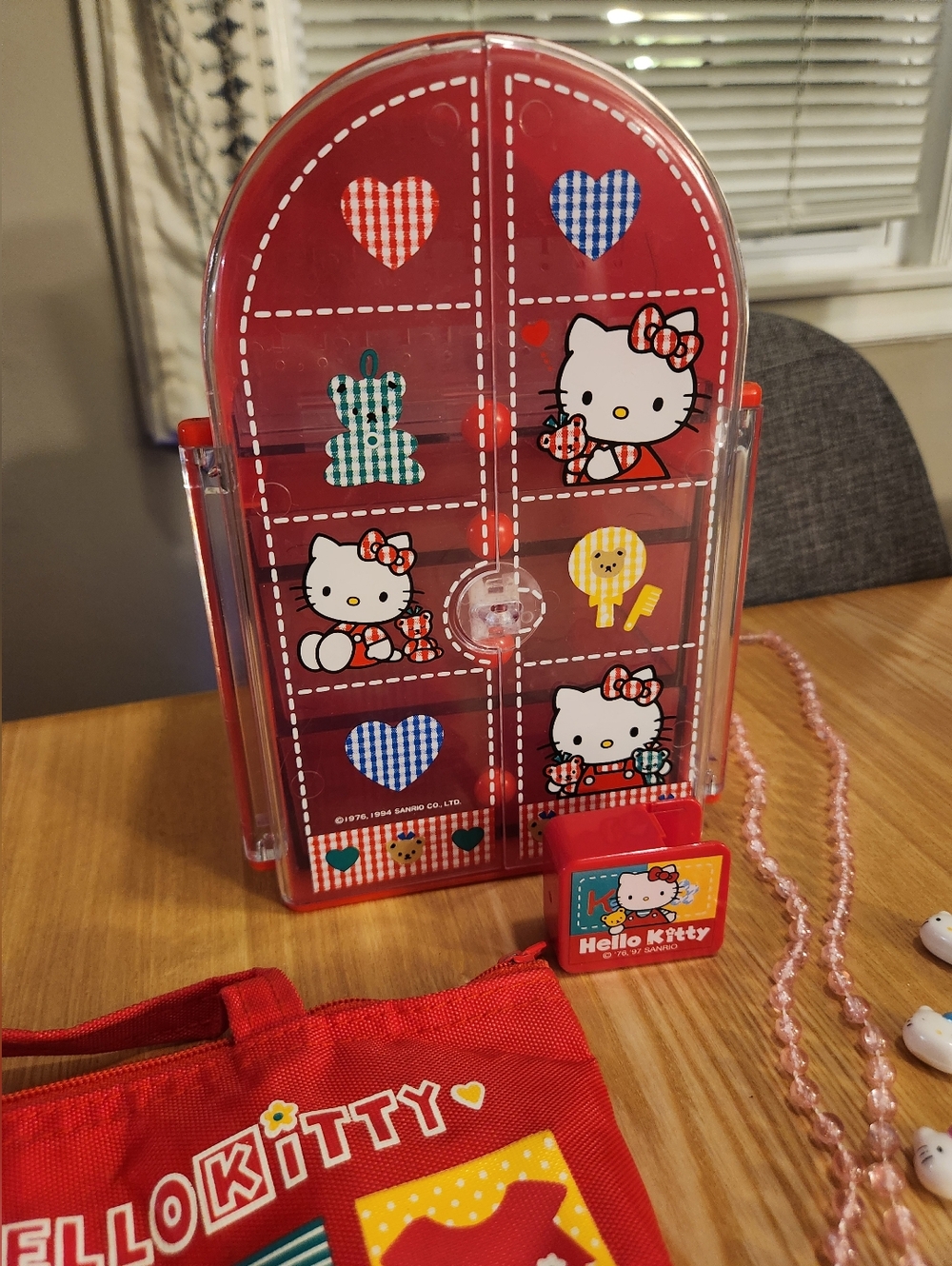 Vintage 1990s/early 2000s Sanrio Hello Kitty Toys (Jewelry Box, Pouch, Etc.)